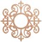 Ekena Millwork Dijon Wood Fretwork Pierced Ceiling Medallion, Cherry, 36"OD x 11 3/4"ID x 1/4"T CMWP36X36X0250DICH - alternate 1